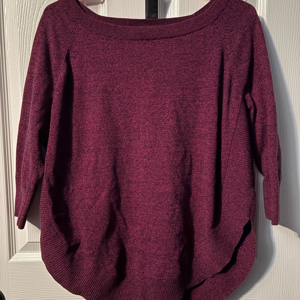 Express Women's Rich Plum Sweater
